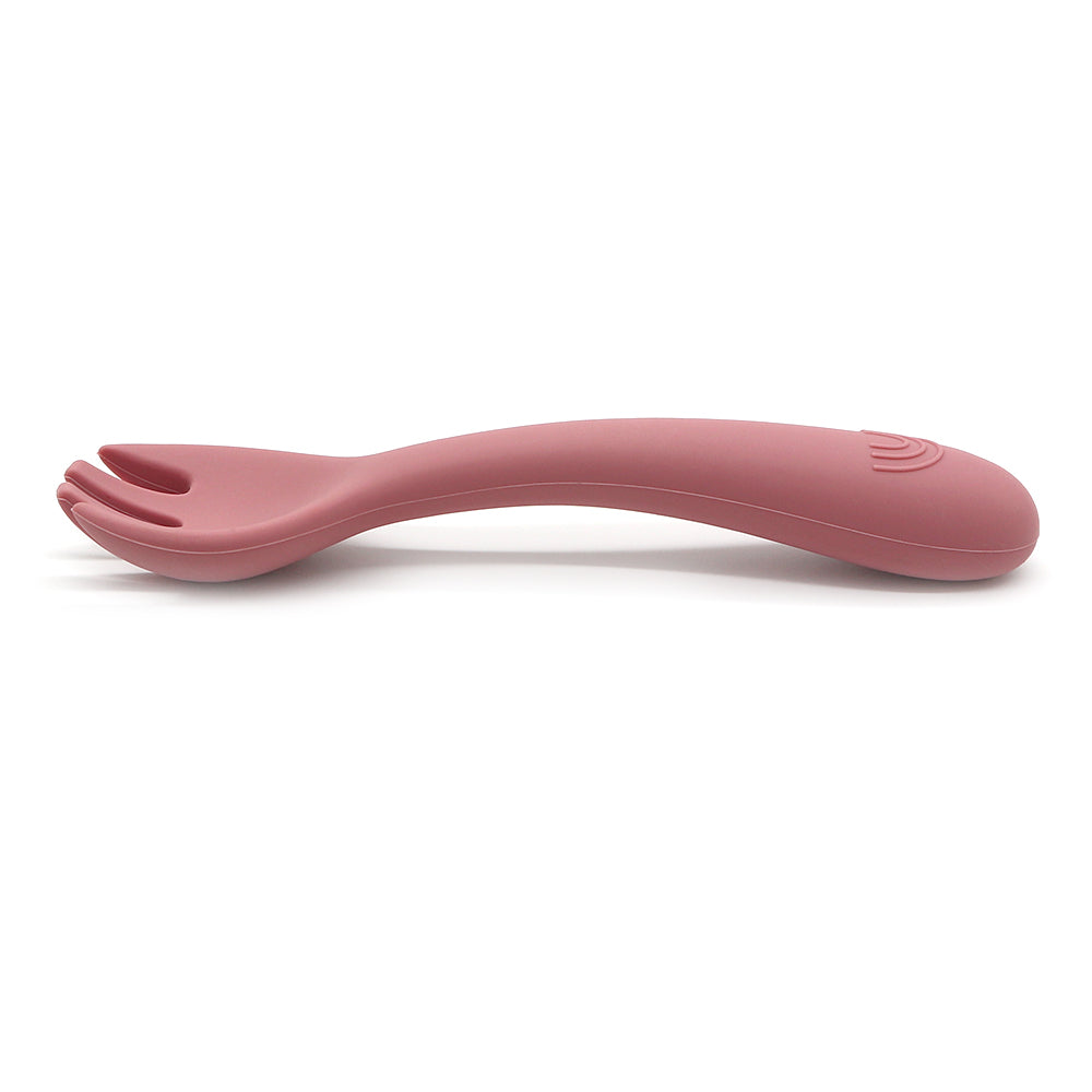 Set Cucchiaino e Forchettina in Silicone