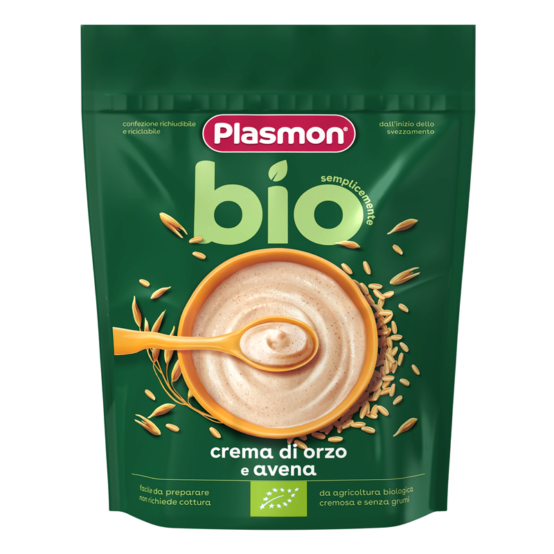 Crema di Cereali Biologica di Avena e Orzo 200 gr