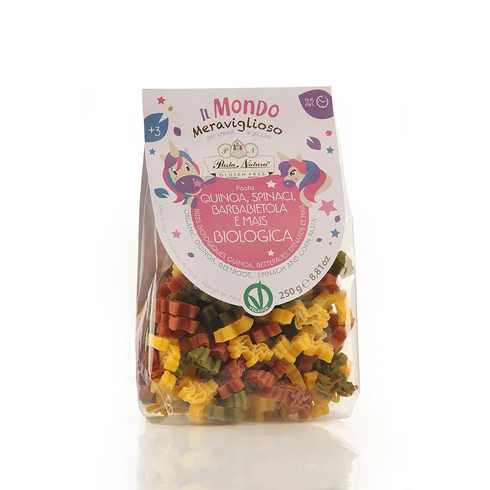 PASTA QUINOA, SPINACI, BARBABIETOLA E MAIS BIOLOGICA IL MONDO MERAVIGLIOSO