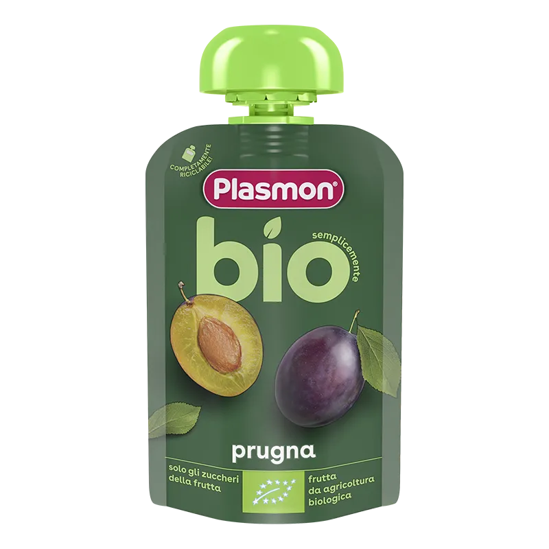 Frullato 100% Frutta Biologica prugna 100 gr