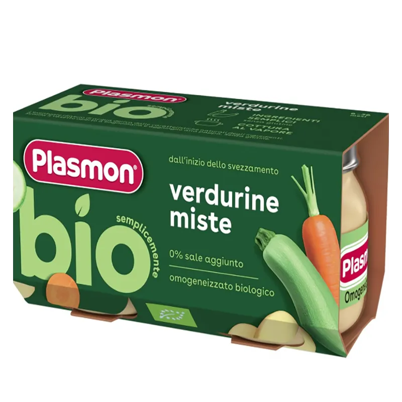Omogenizzato biologico verdurine miste 2x80g