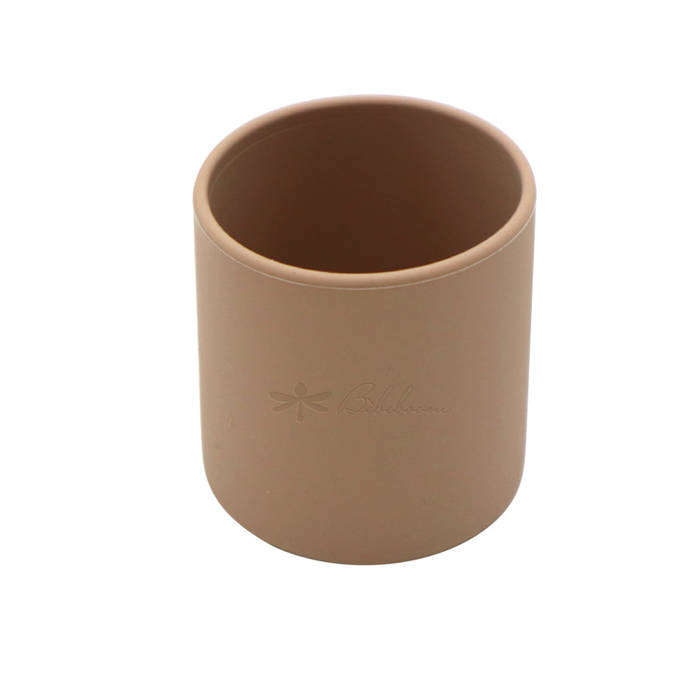 Bicchiere in silicone Sorso Naturale-Il bicchiere aperto per lo svezzamento