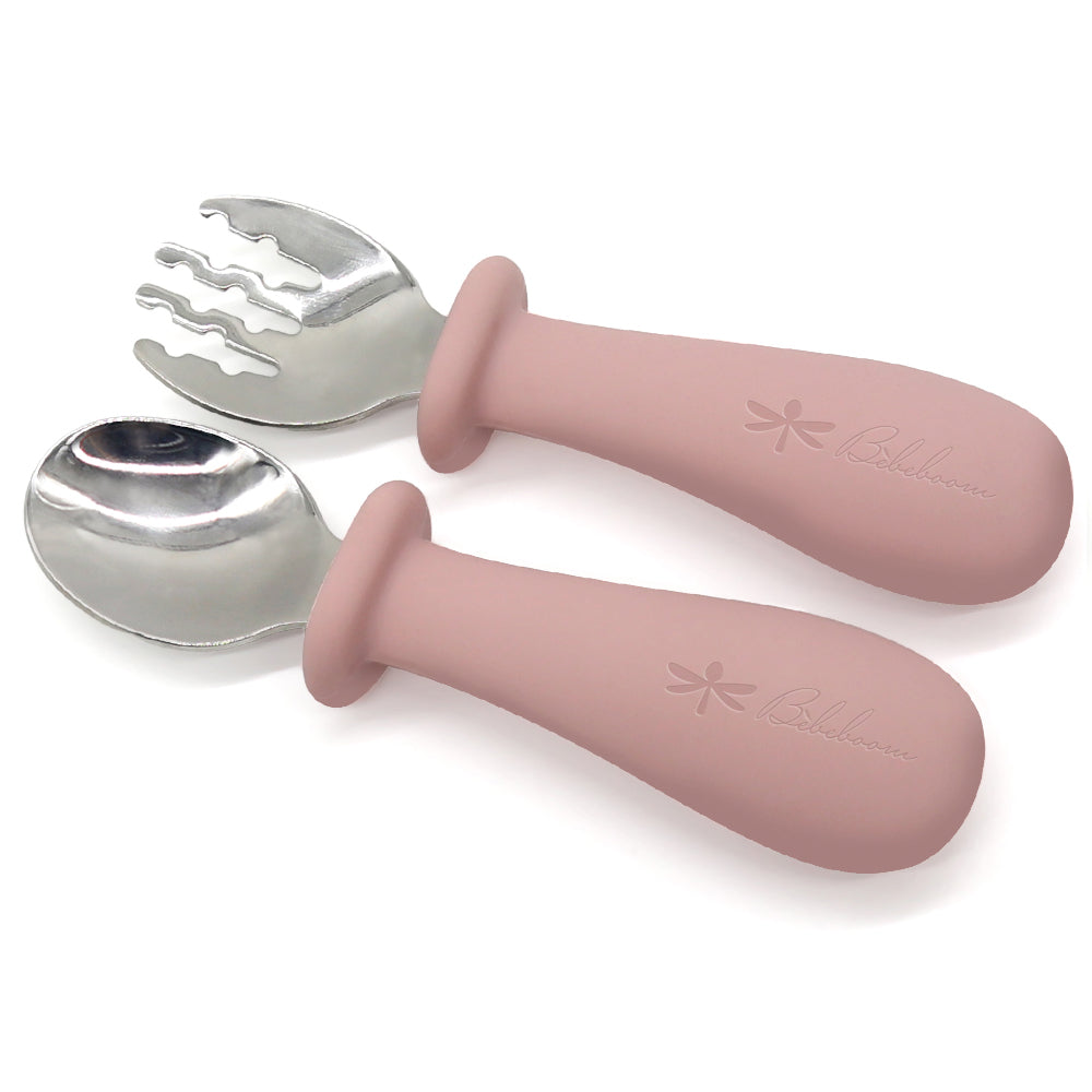 Posatine Evolutive in Acciaio e Silicone - A tavola come i grandi