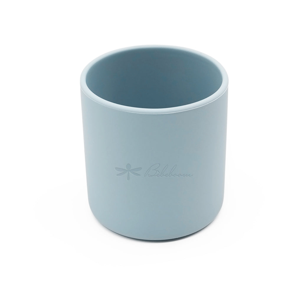 Bicchiere in silicone Sorso Naturale-Il bicchiere aperto per lo svezzamento