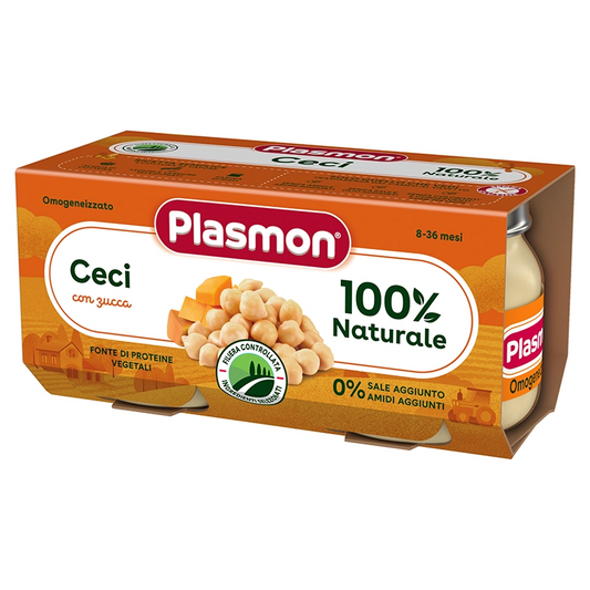 Omogeneizzato Legumi Ceci e Zucca