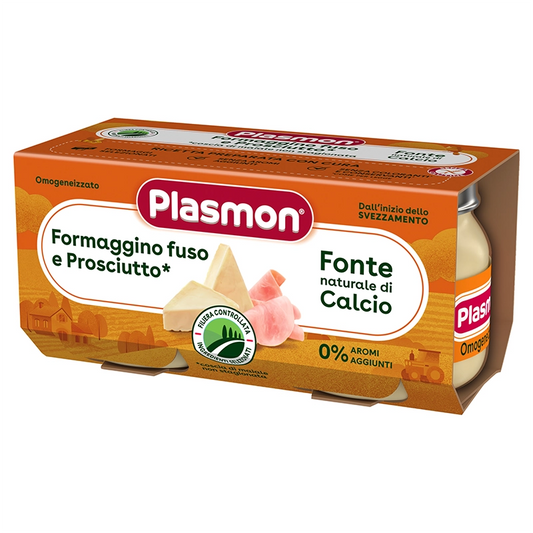 Omogeneizzato Formaggino Fuso e Prosciutto