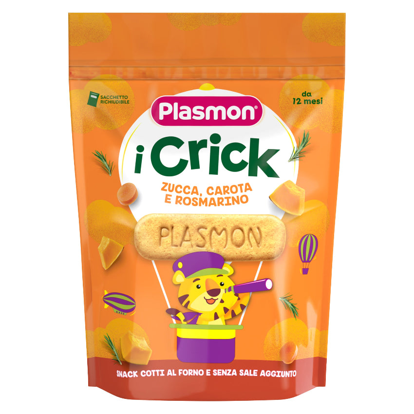 Snack i Crick Zucca Carota Rosmarino