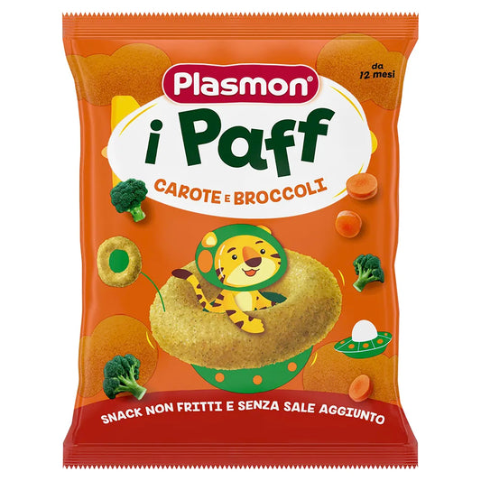 Snack i Paff carote e broccoli