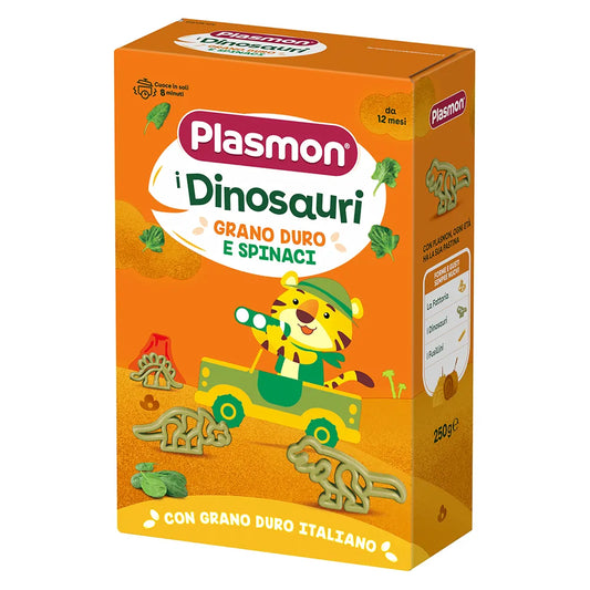 Pastina Dinosauri di Grano Duro e Spinaci