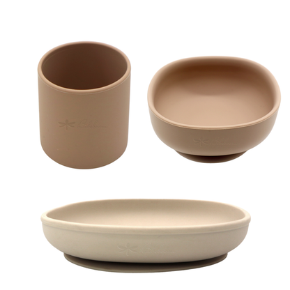 Essential Table Set- Set Pappa in Silicone per lo Svezzamento