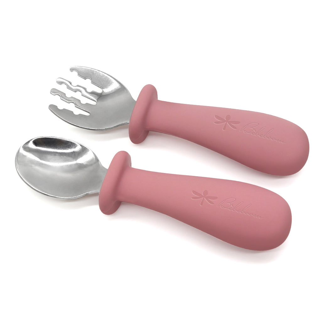 Posatine Evolutive in Acciaio e Silicone - A tavola come i grandi