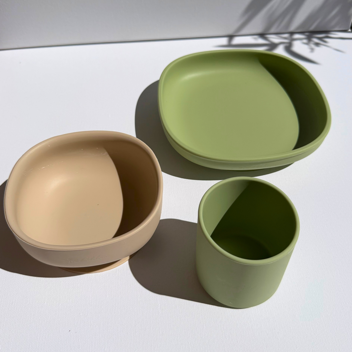 Essential Table Set- Set Pappa in Silicone per lo Svezzamento