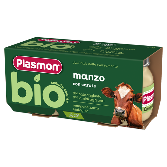 Omogenizzato biologico manzo 2x80g