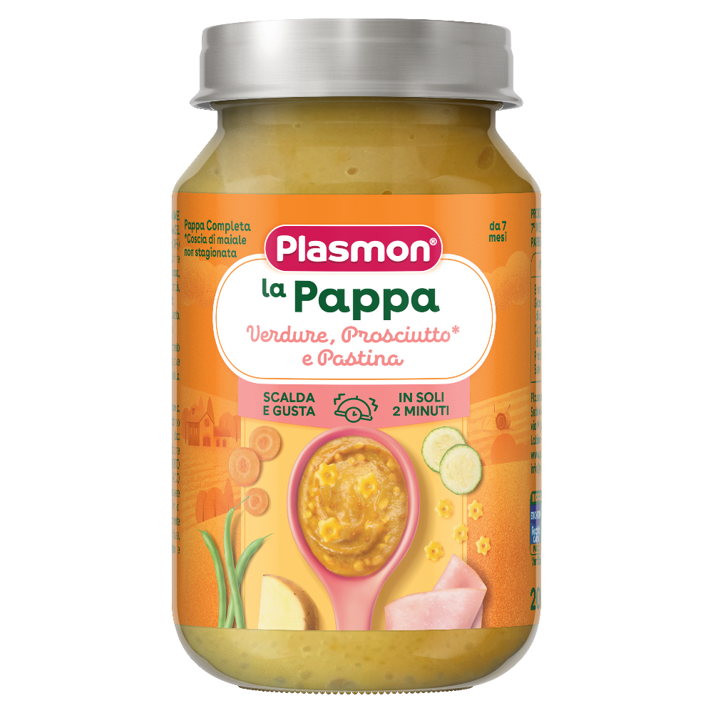 Pappa - Verdure Prosciutto e Pastina