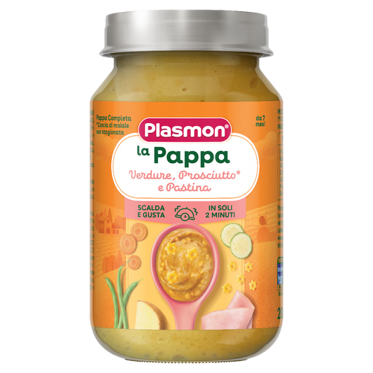 Pappa - Verdure Prosciutto e Pastina