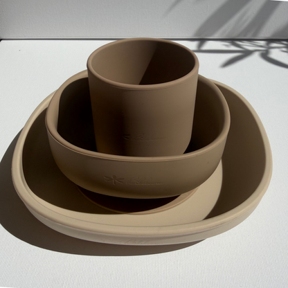 Essential Table Set- Set Pappa in Silicone per lo Svezzamento