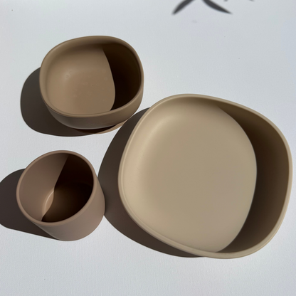 Essential Table Set- Set Pappa in Silicone per lo Svezzamento