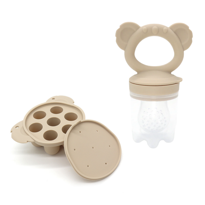 Mangiafrutta Fruit Feeder & Stampini Freezer in silicone  Koala