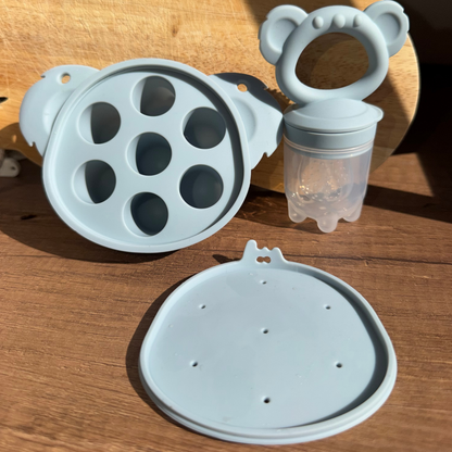 Mangiafrutta Fruit Feeder & Stampini Freezer in silicone  Koala