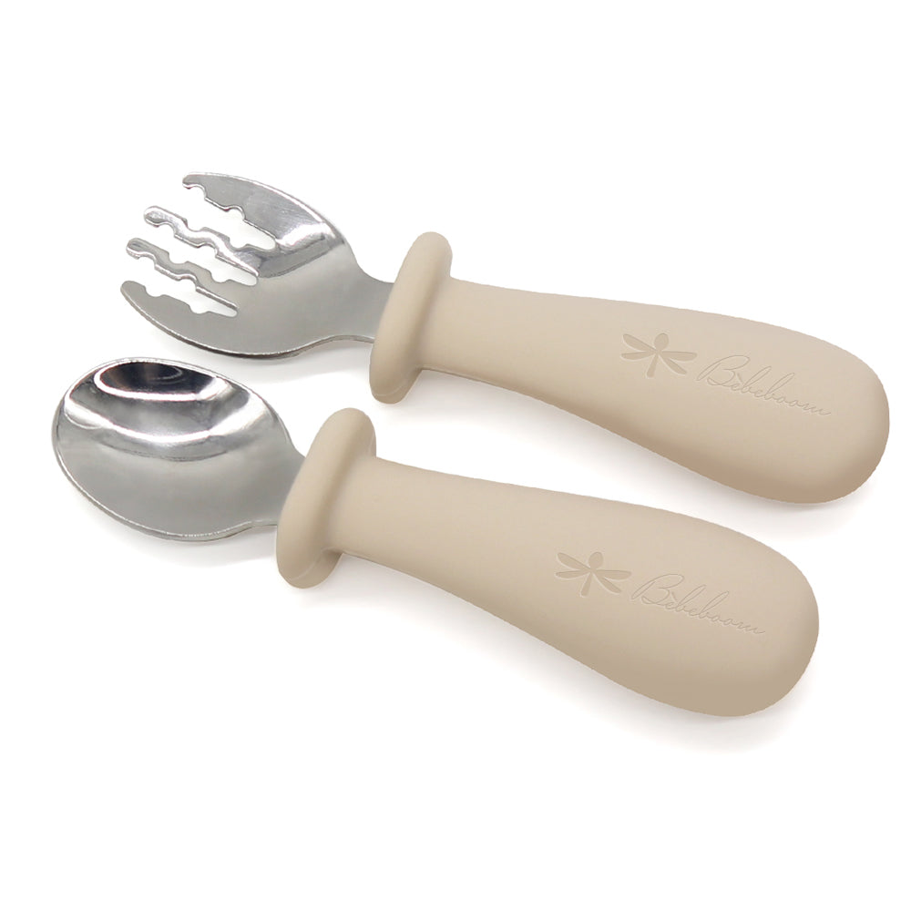 Posatine Evolutive in Acciaio e Silicone - A tavola come i grandi