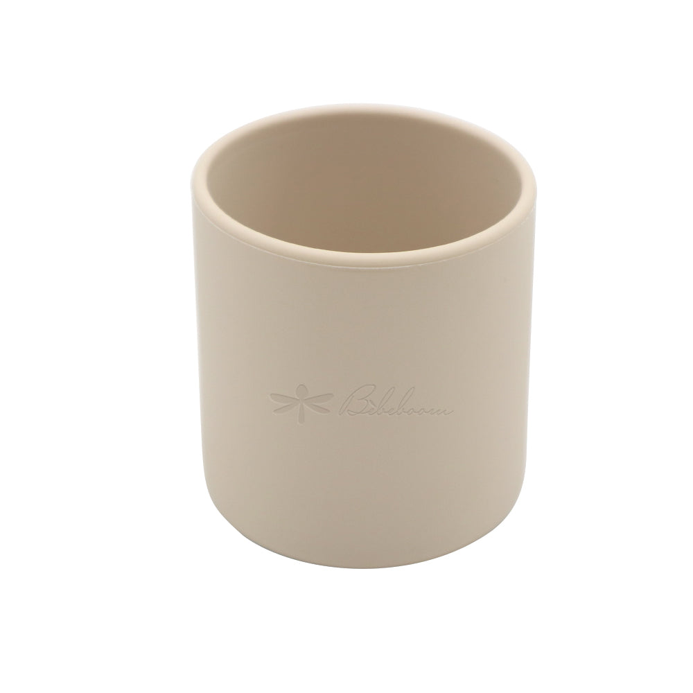 Bicchiere in silicone Sorso Naturale-Il bicchiere aperto per lo svezzamento