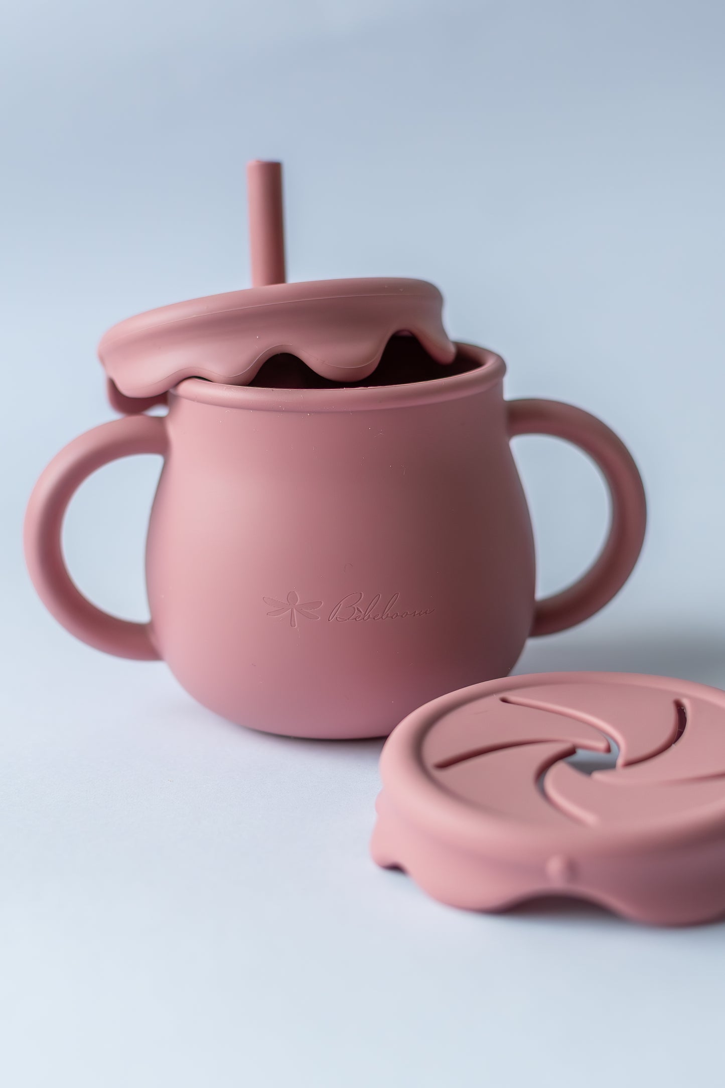 3-in-1 Silicone Evolutionary Cup – Supports Oral Development and Coordination