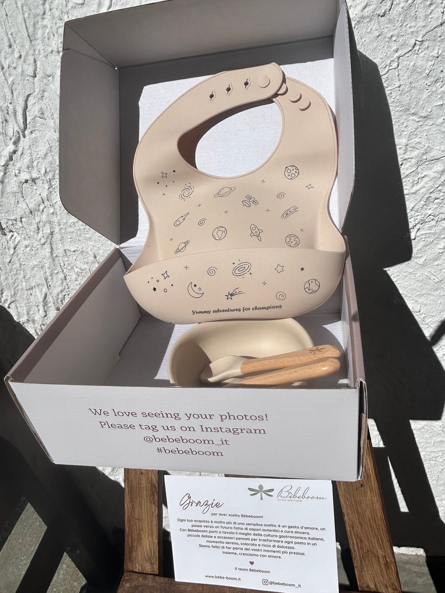 Set pappa svezzamento in silicone Yummy Adventures Box