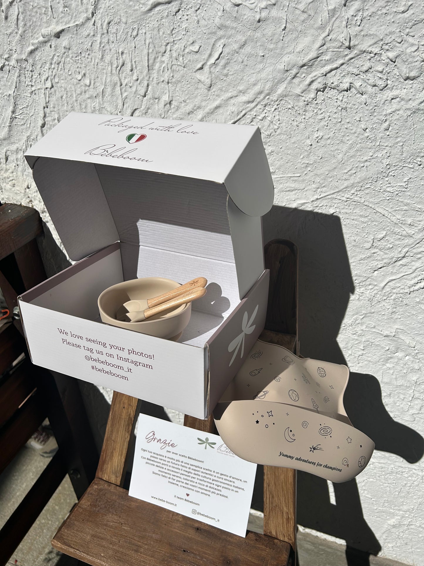 Set pappa svezzamento in silicone Yummy Adventures Box