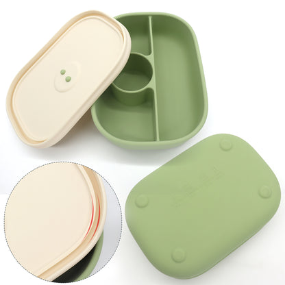 Con il contenitore in silicone a 4 scomparti Bèbeboom, ogni pasto diventa più semplice, ordinato ed ecologico: la scelta giusta per tutta la famiglia.