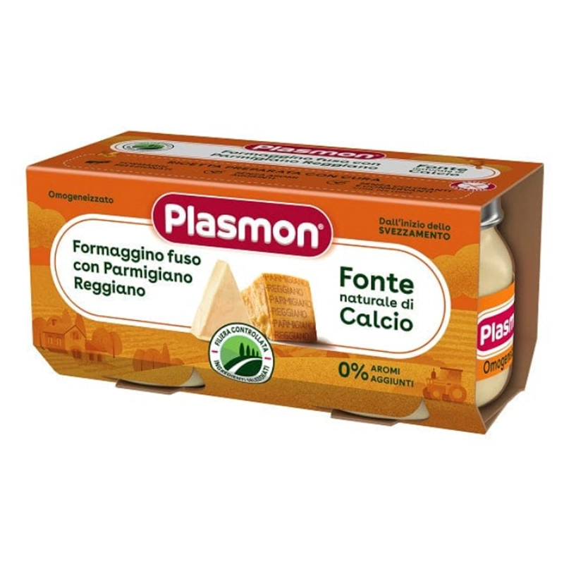 Omogeneizzato Formaggino Fuso e Parmigiano Reggiano