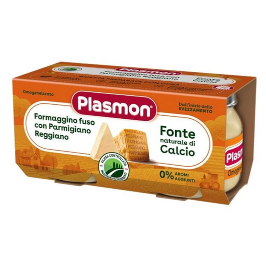 Omogeneizzato Formaggino Fuso e Parmigiano Reggiano