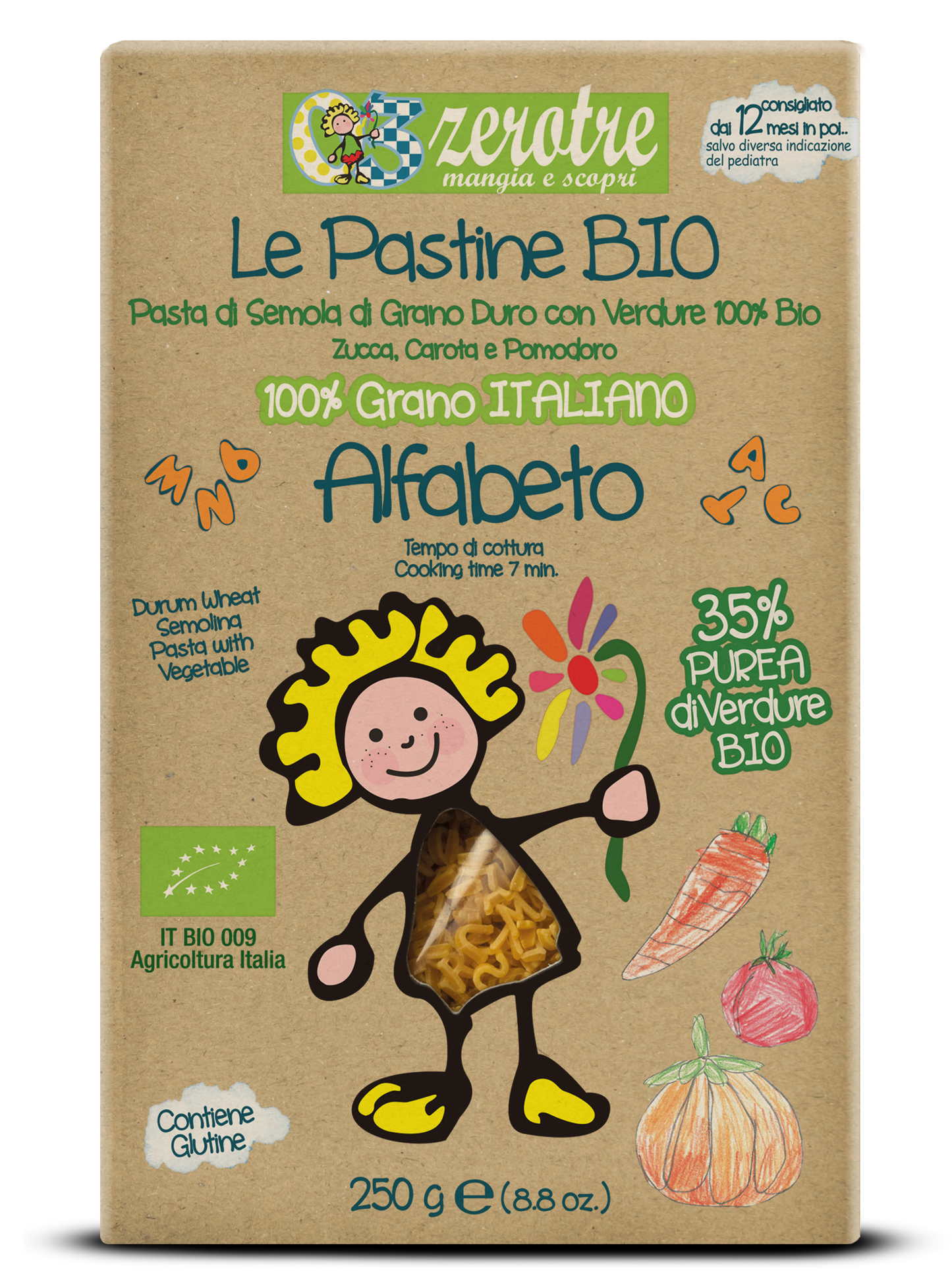 Svezzamento bambini , ingredienti naturali per cibo sano per bambini. Pasta Made in Italy per alimenti infanzia
Weaning for babies, natural ingredients for healthy baby food. Made in Italy pasta for infant nutrition.