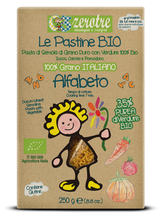 Svezzamento bambini , ingredienti naturali per cibo sano per bambini. Pasta Made in Italy per alimenti infanzia
Weaning for babies, natural ingredients for healthy baby food. Made in Italy pasta for infant nutrition.