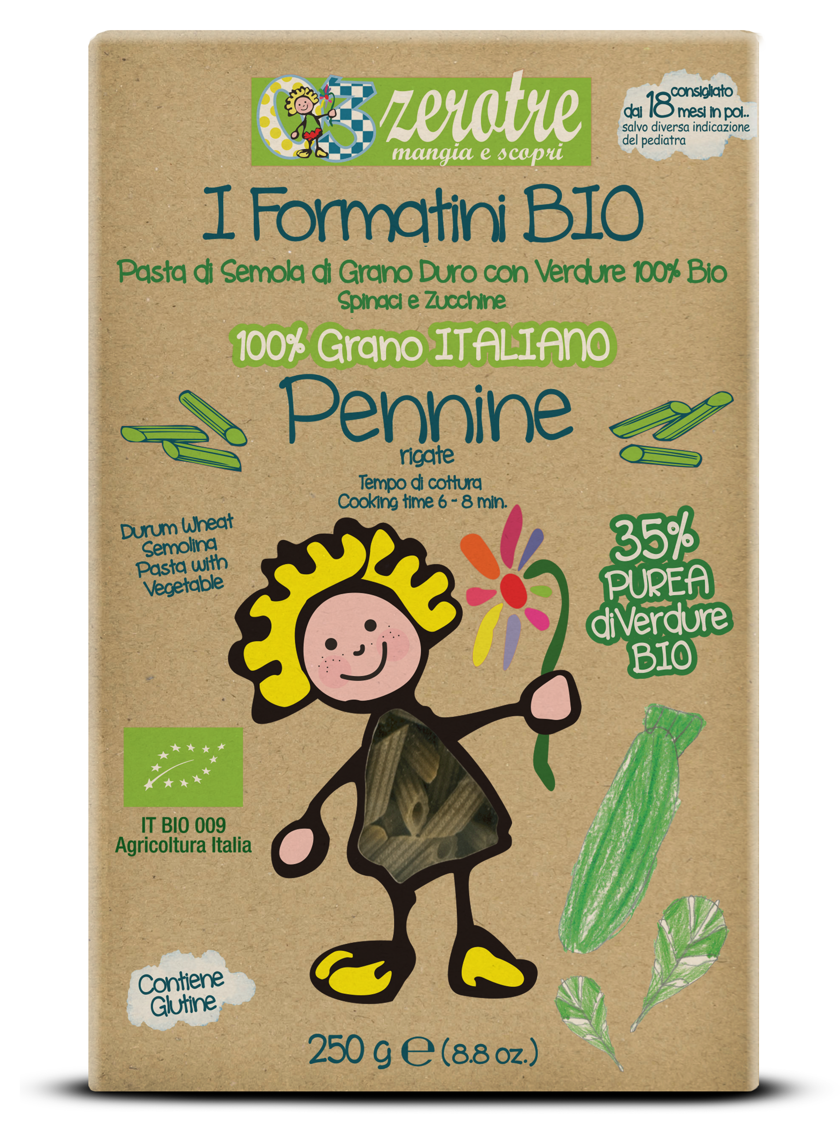 Cibo Made in Italy per bambini fatto con ingredienti italiani, ideale per alimentazione infantile 
Made in Italy baby food made with Italian ingredients, ideal for infant nutrition