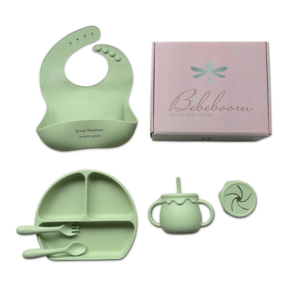 Set pappa completo in silicone Happy Boom Box