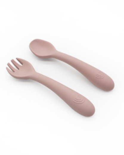 Ergonomic Silicone Cutlery Set– Supporting Motor Skills and Early Oral Development
