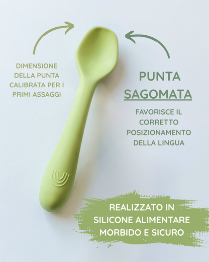Set di Posatine Ergonomiche in Silicone