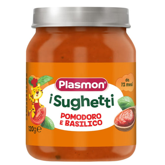 Plasmon sughetto pomodoro e basilico 120 g