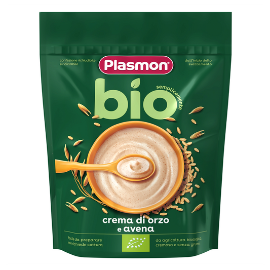 Crema di Cereali Biologica di Avena e Orzo 200 gr