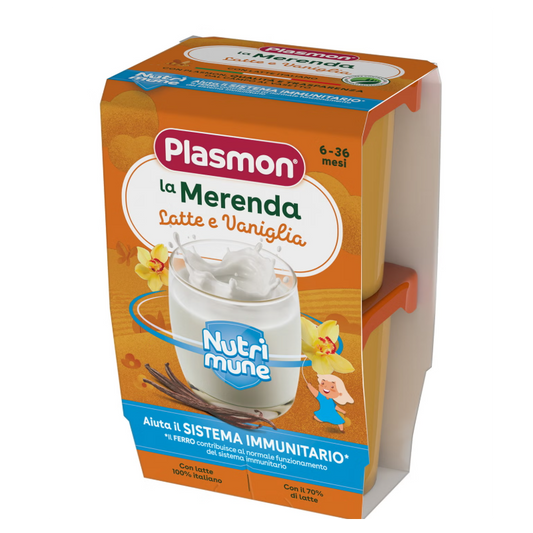 La Merenda Nutri-mune latte e vaniglia  2x120g