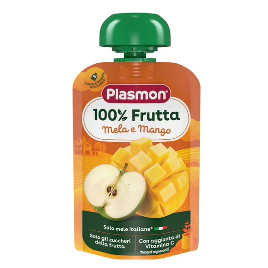 Spremi e gusta 100%  mela e mango 100 gr
