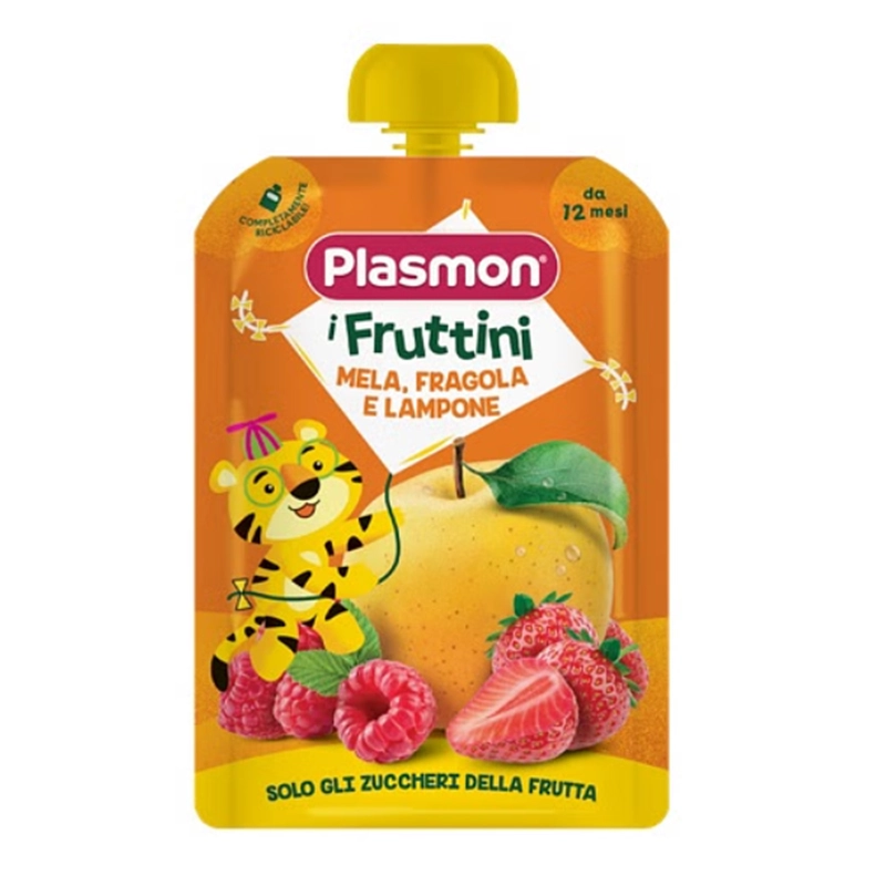 Fruttini fragola lampone 130 gr