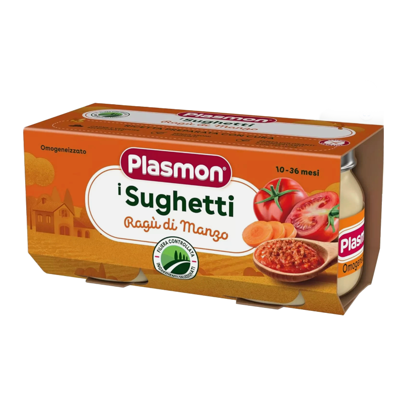Plasmon Sughetto ragu manzo 2x 80 gr