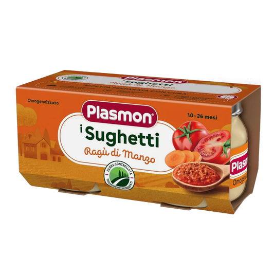 Plasmon Sughetto ragu manzo 2x 80 gr