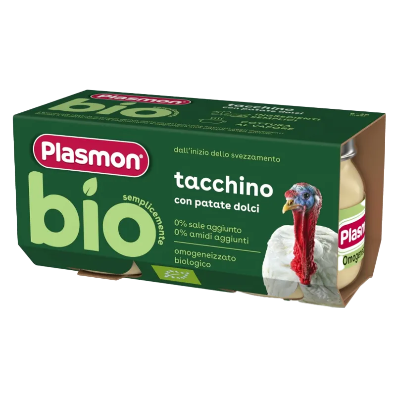 Omogenizzato biologico tacchino  2x80g