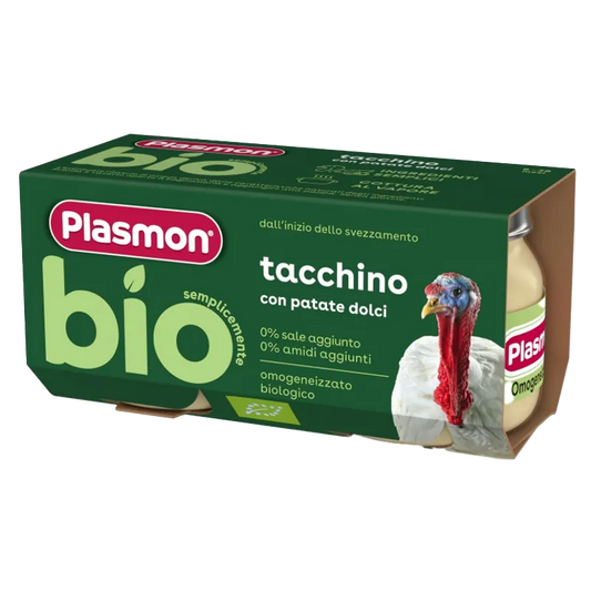 Omogenizzato biologico tacchino  2x80g