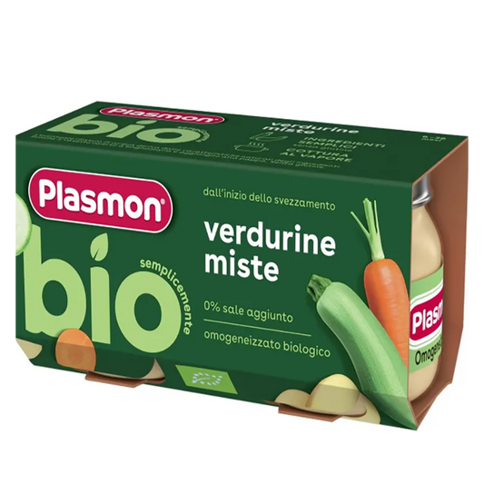 Omogenizzato biologico verdurine  miste 2x80g